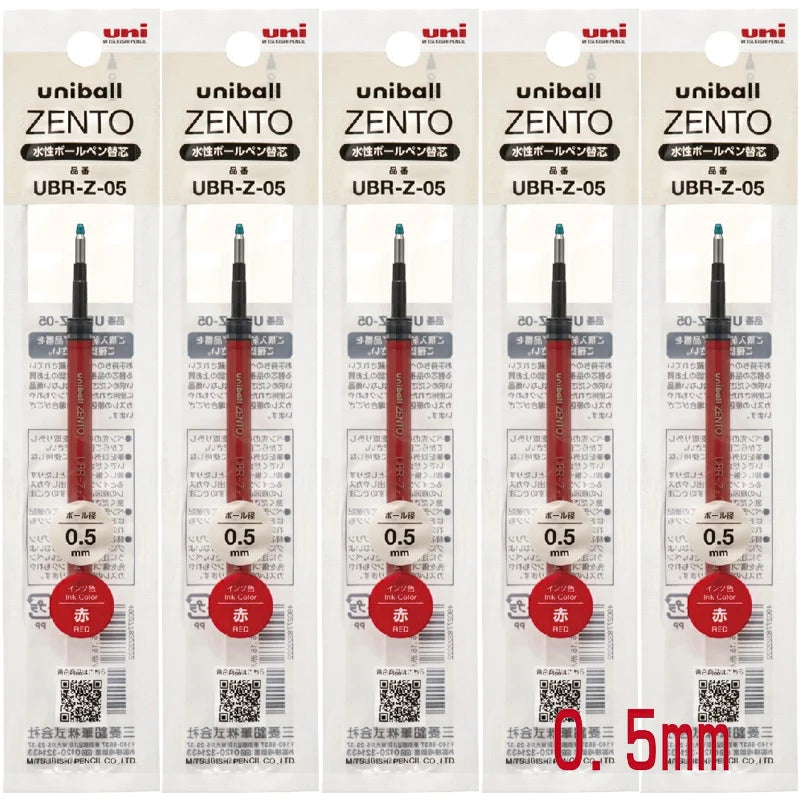 Uni-ball ZENTO Aluminum Grip Metal Pen,0.38/0.5mm Smooth Writing With Original Refills For Academic Exams&Professional Signing