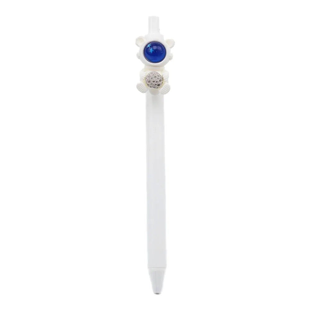 Cute Sweet Astronaut Press Gel Pen Cartoon Planet School Office Supplies Stationery Creative Press Pens